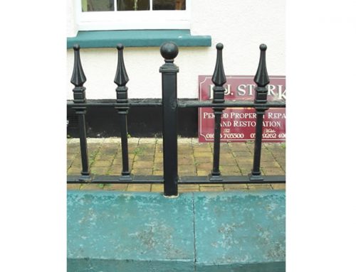 Installation of Railings to Grade II listed Dwelling